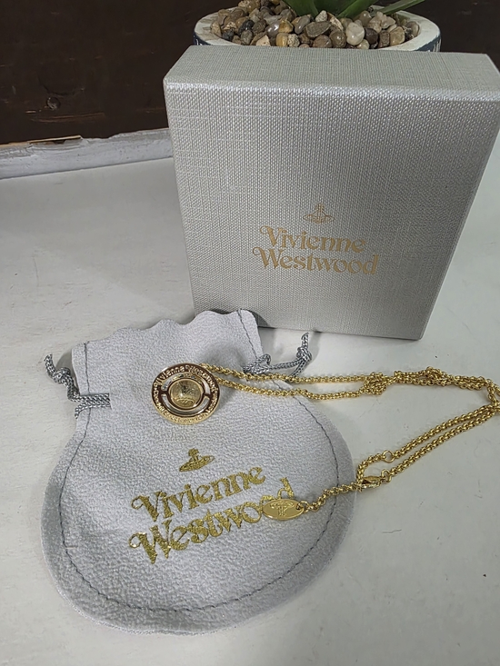 Vivienne Westwood Jewelry - Vivienne Westwood Gold Orb Pendant Necklace All Inclusive